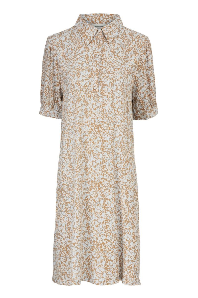 Modström - Kjole - Isa Print Dress - Bluebell