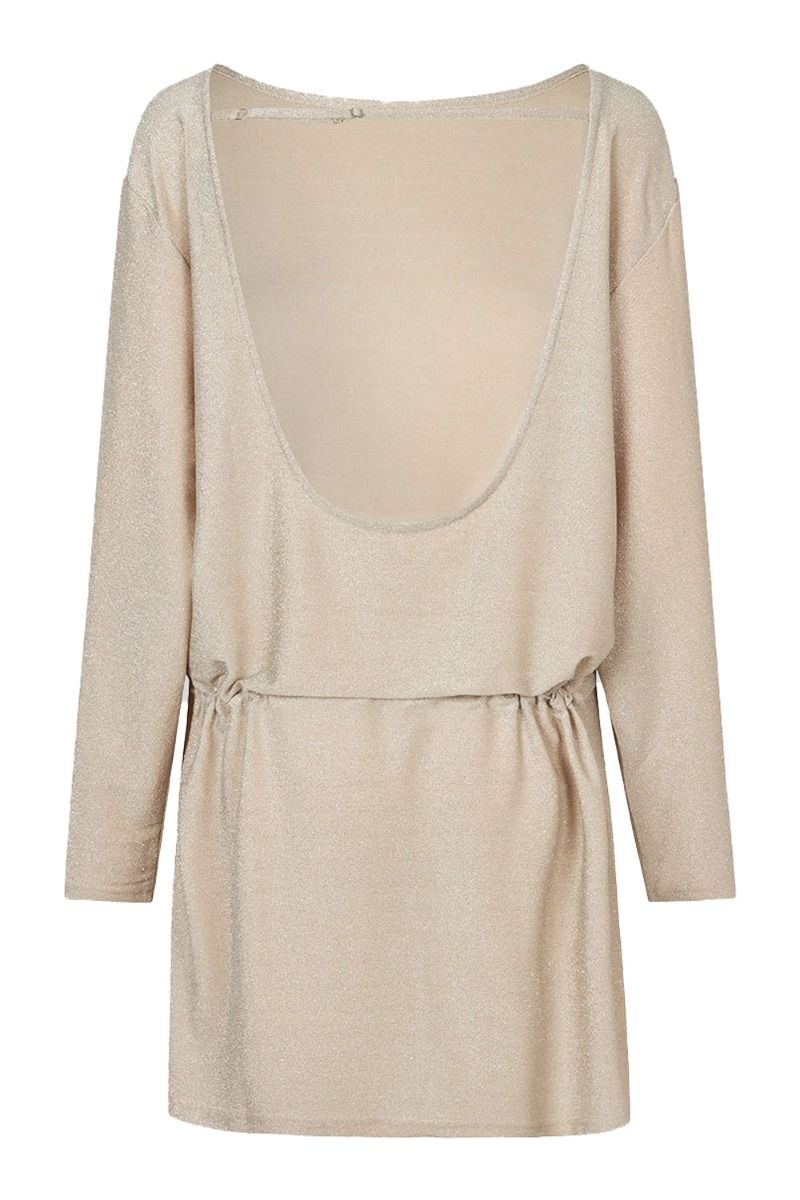 Modström - Kjole - JosefineMD Short Dress - Pale Gold