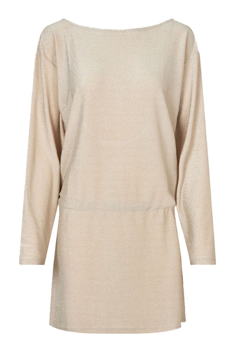 Modström - Kjole - JosefineMD Short Dress - Pale Gold