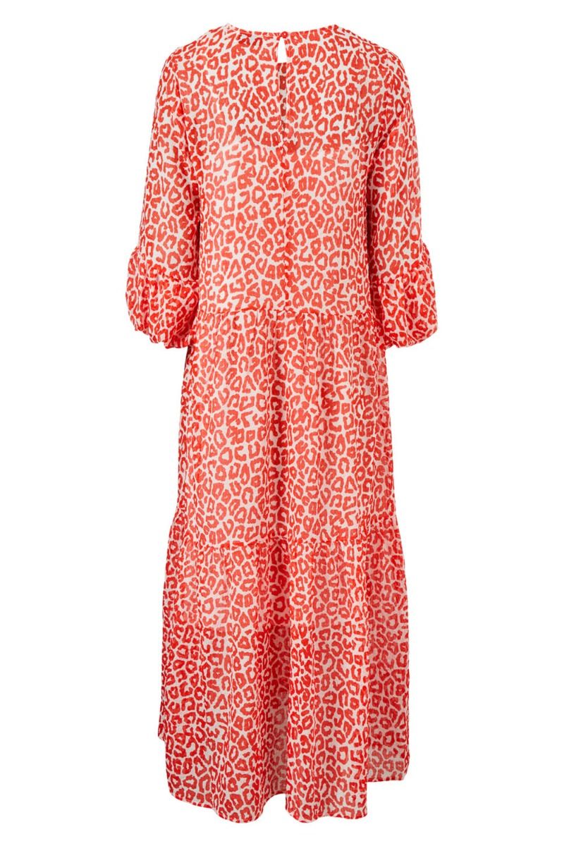 Modström - Kjole - Lana Print Dress - Fire Leo