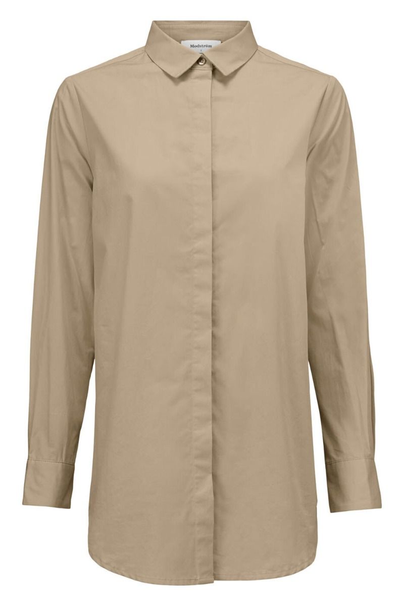 Modström - Skjorte  - Arthur Shirt - Powder Sand