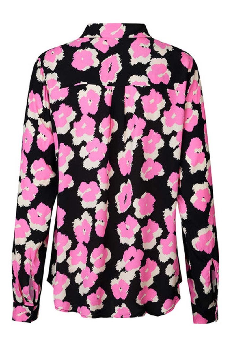 Modström - Skjorte - BibbieMD Print Shirt - Cosmos Fleur