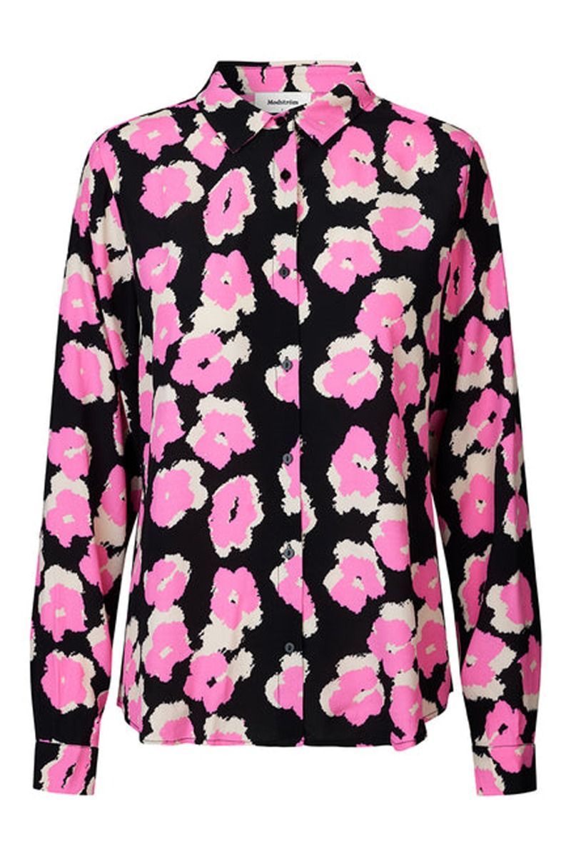 Modström - Skjorte - BibbieMD Print Shirt - Cosmos Fleur