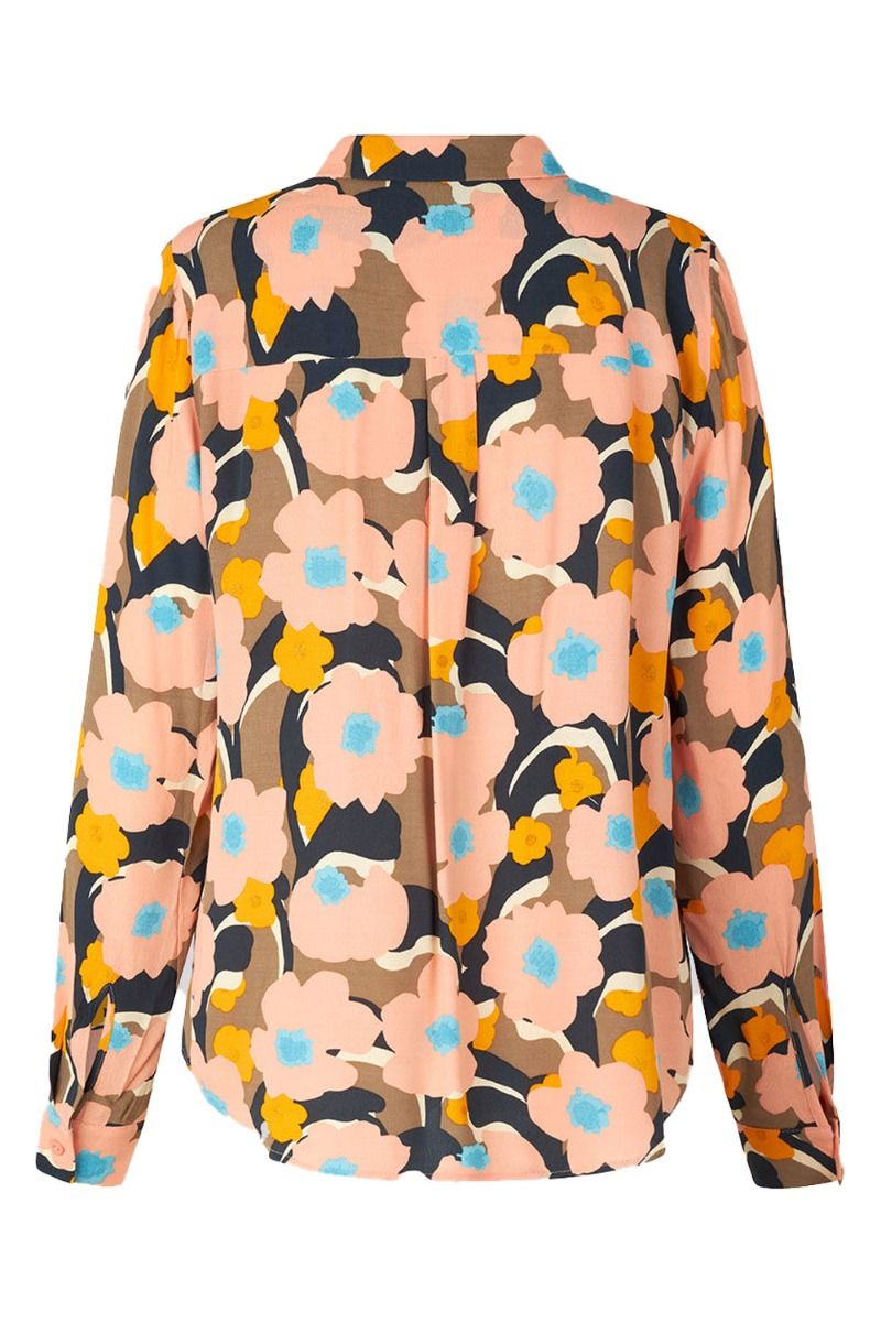 Modström - Skjorte - DustinMD Print Shirt - Sunset Bouquet