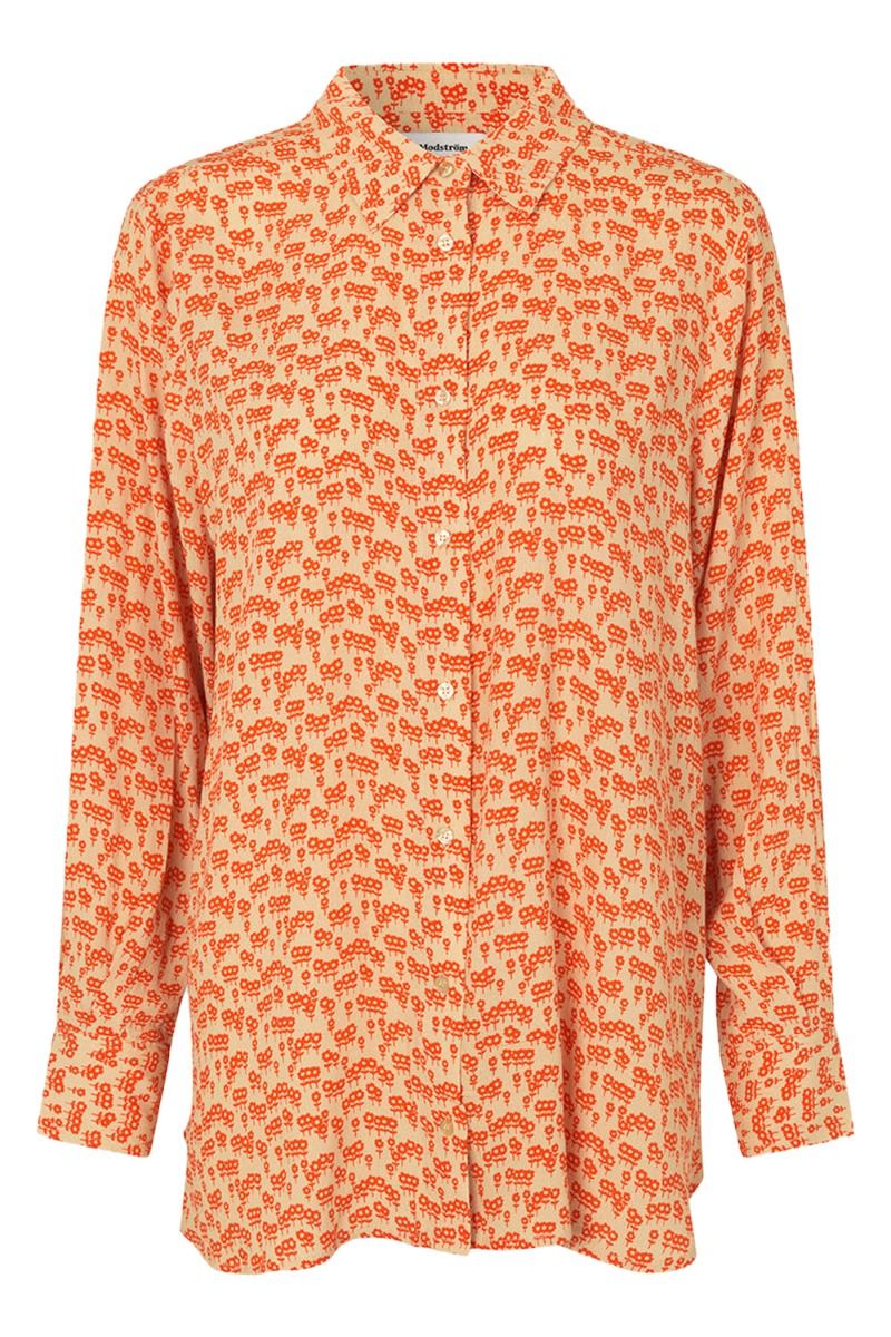 Modström - Skjorte - FammiMD Print Shirt - Cherry Bloom