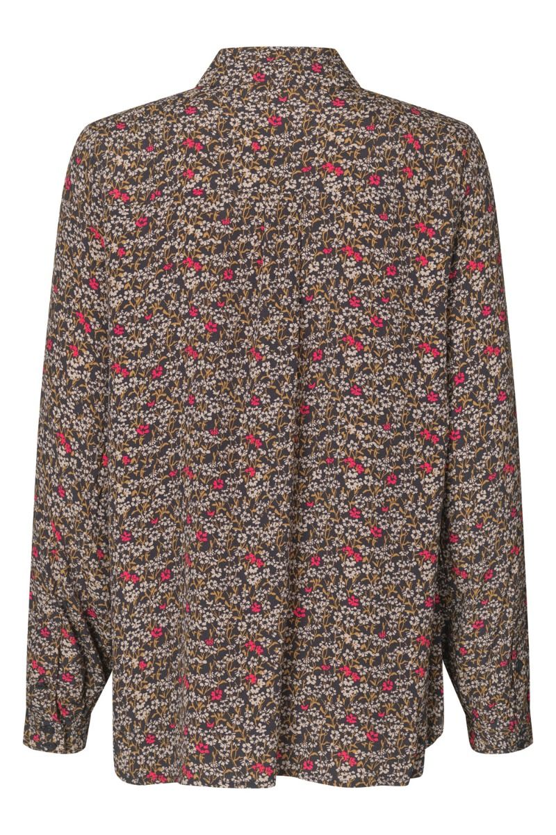 Modström - Skjorte - FloryMD Print Shirt - Vibrant Fall Flower