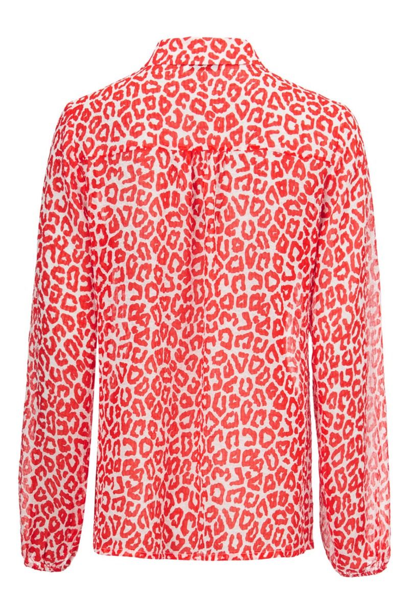 Modström - Skjorte - Lana Print Shirt - Fire Leo