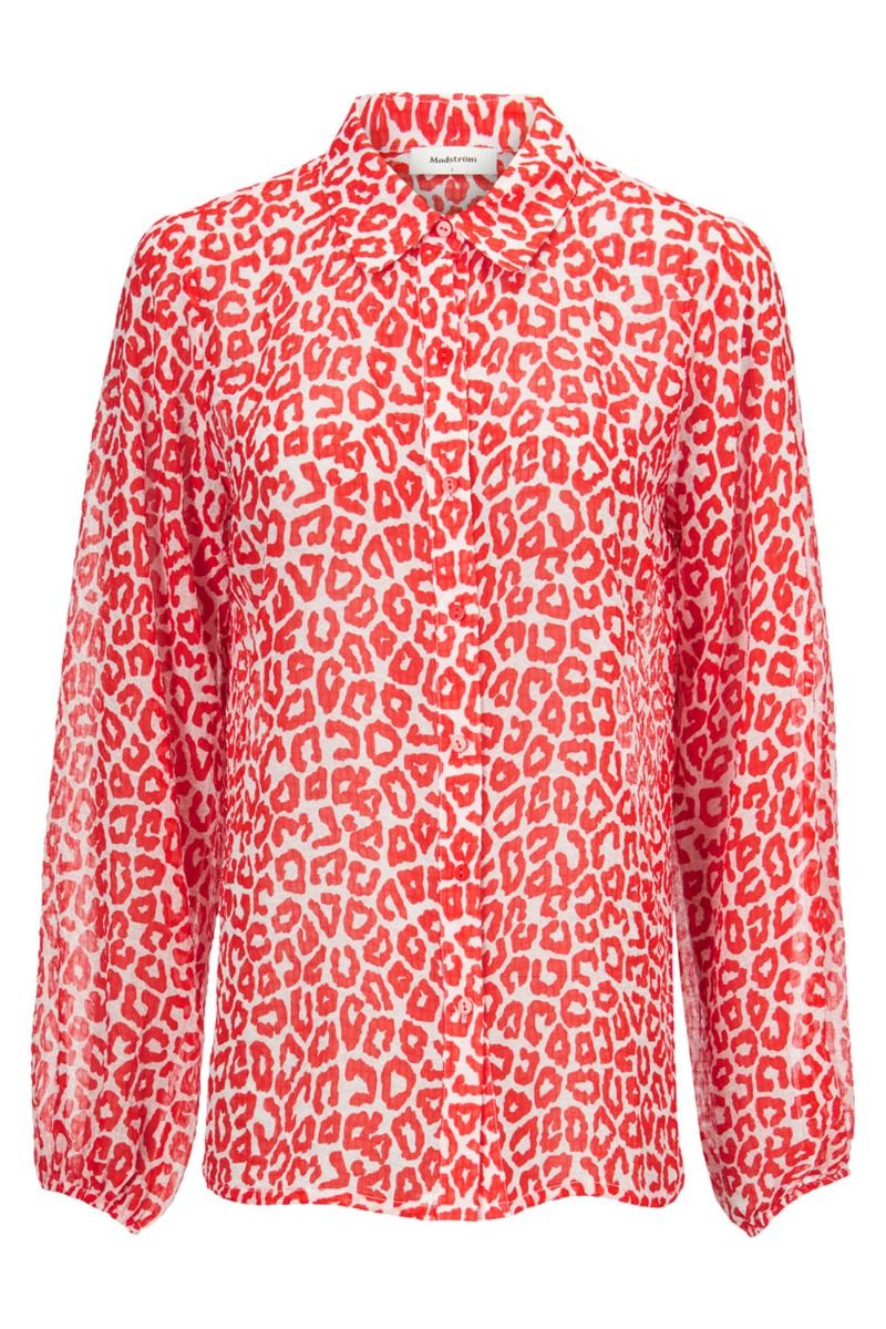 Modström - Skjorte - Lana Print Shirt - Fire Leo