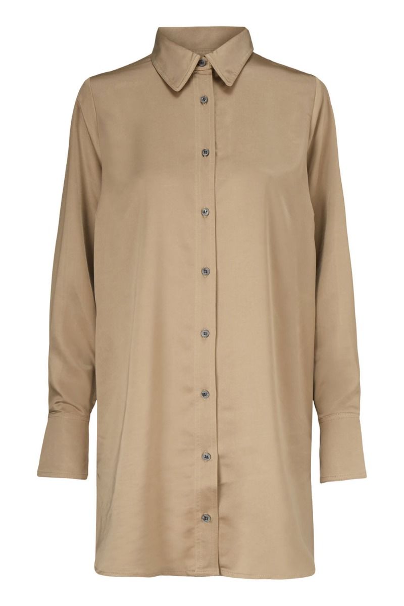 Modström - Skjorte - Leland Shirt - Camel Dust