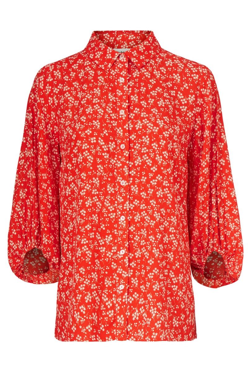 Modström - Skjorte - Lotte Print Shirt - Cherry Blossom