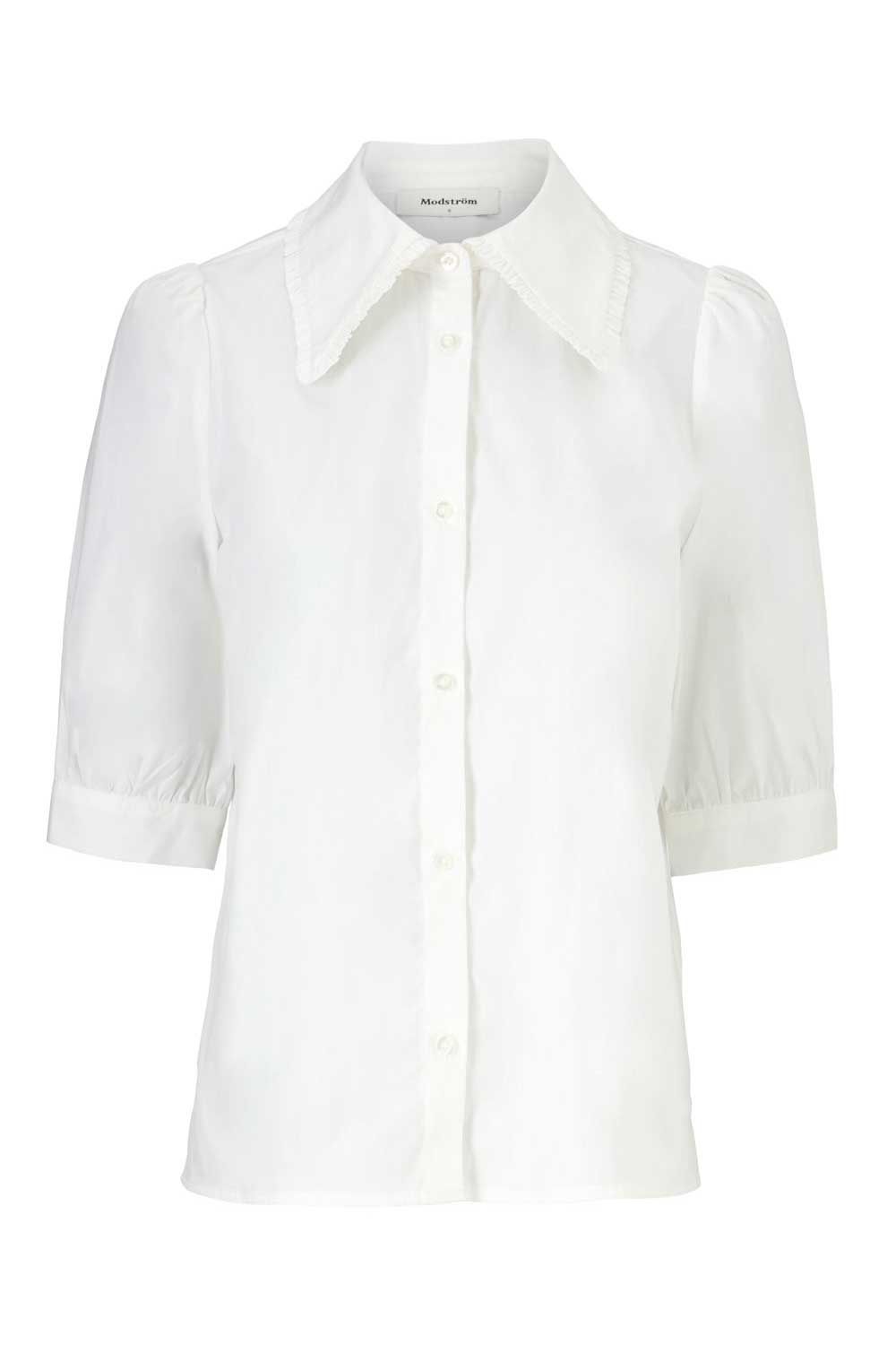 Modström - Skjorte - Tille Top - Off White