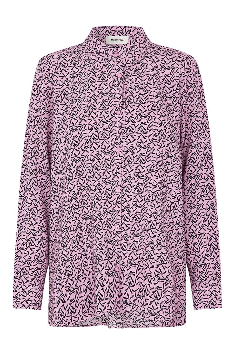 Modström - Skjorte - GamiMD Print Shirt - Pastel Stroke