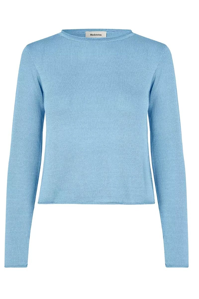 Modström - Bluse - IvonneMD O-neck - Baby Blue