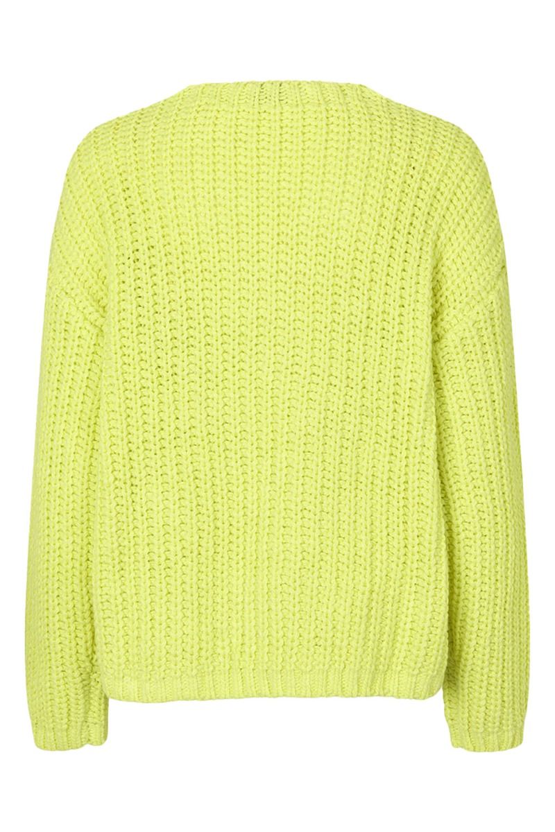 Modström - Strik - Felipe v-neck - Limonade
