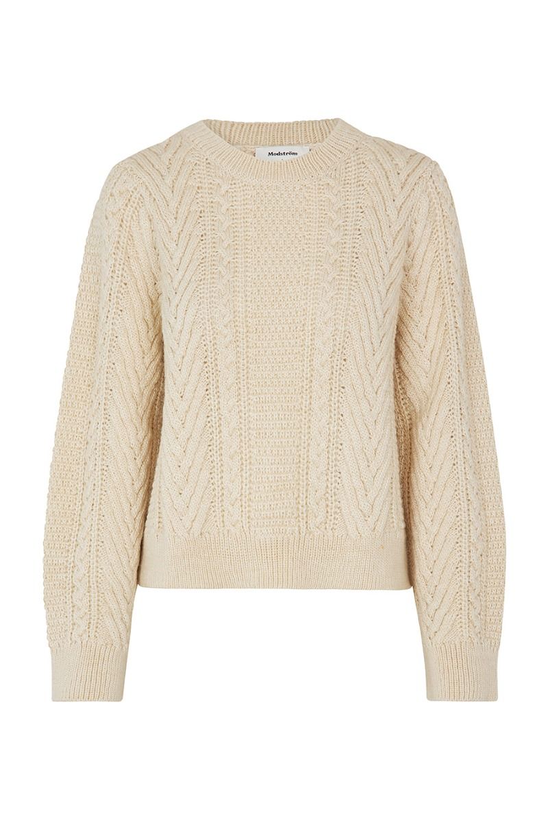 Modström - Strik - GrannonMD O-Neck - Vanilla Ice