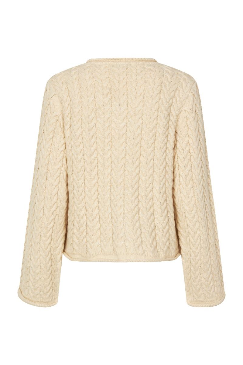 Modström - Strik - KurtisMD V-neck - Summer Sand