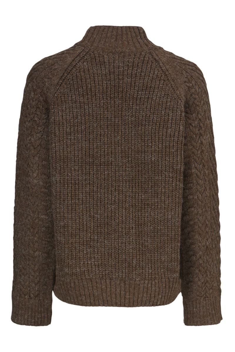 Modström - Strik - Minnie T-neck - Pecan