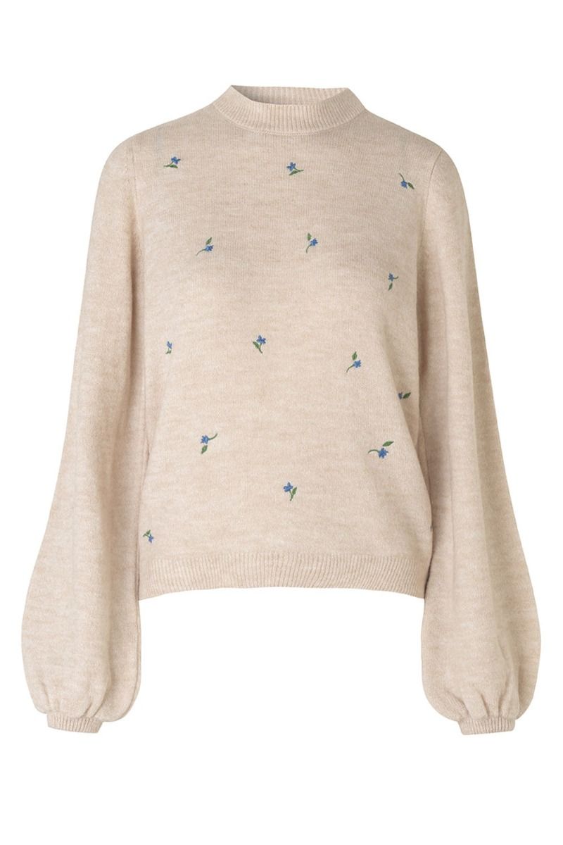 Modström - Strik - Olav O-Neck - Cream Milk