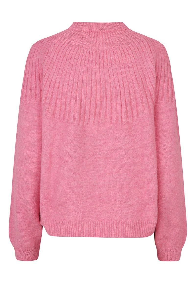 Modström - Strik - Truce O-Neck - Cosmos Pink