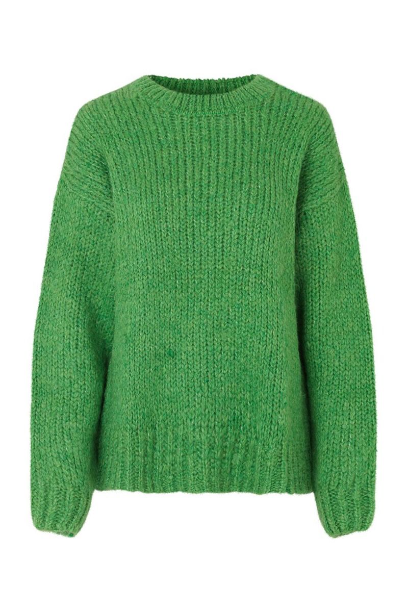 Modström - Strik - Valentia O-Neck - Island Green