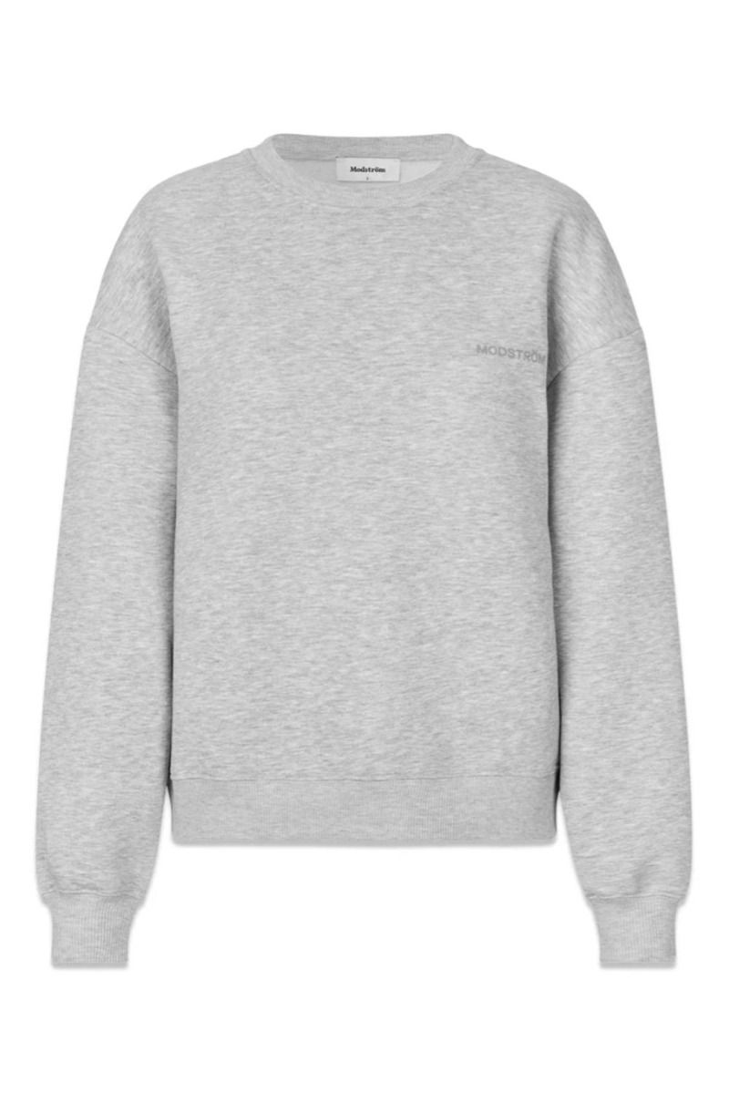 Modström - Sweat - TiaMD sweat - Grey Melange