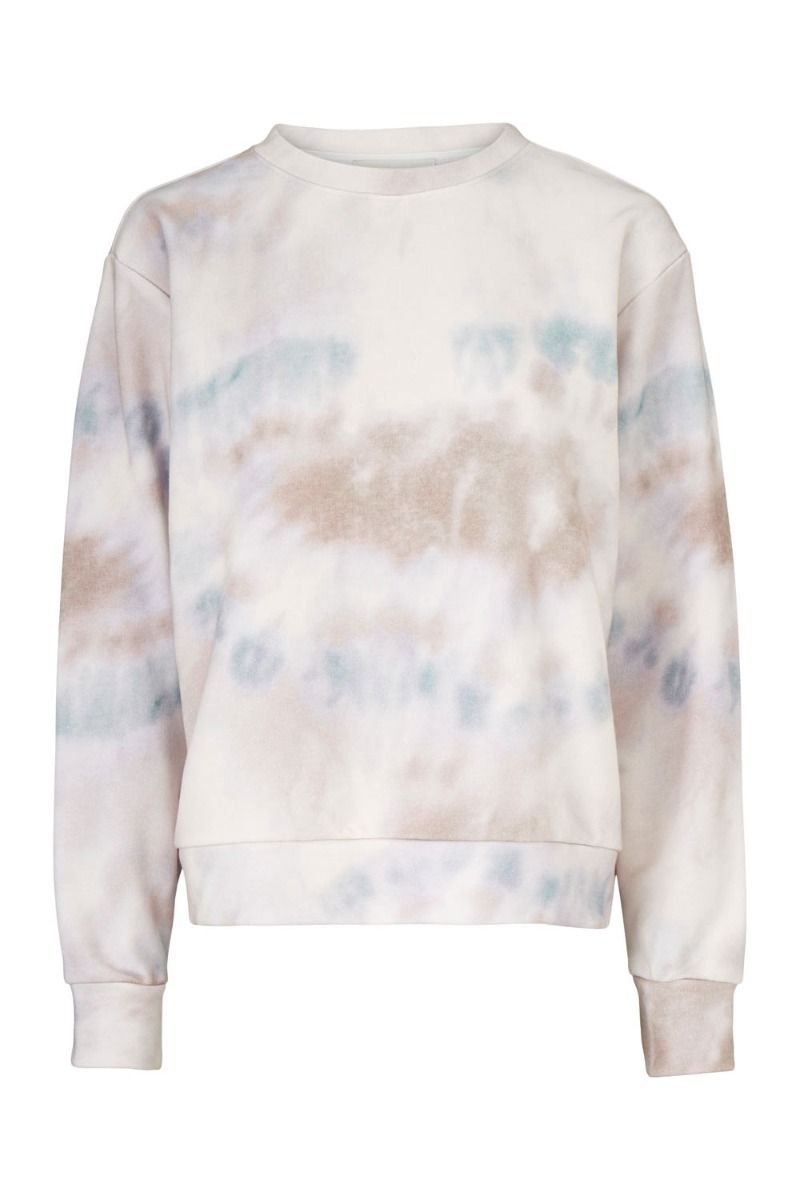 Modström - Sweat - Holly Print Sweat - Sage Tie Dye