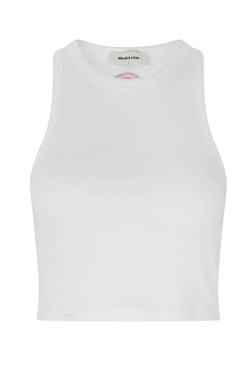Modström - Top - Pernille Crop Top - White