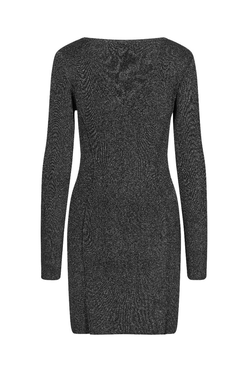 Modström - Kjole - LuckyMD Dress - Dark Silver