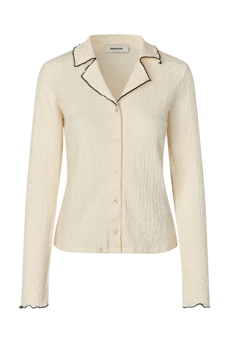 Modström - Bluse - Mesi Shirt - Soft White