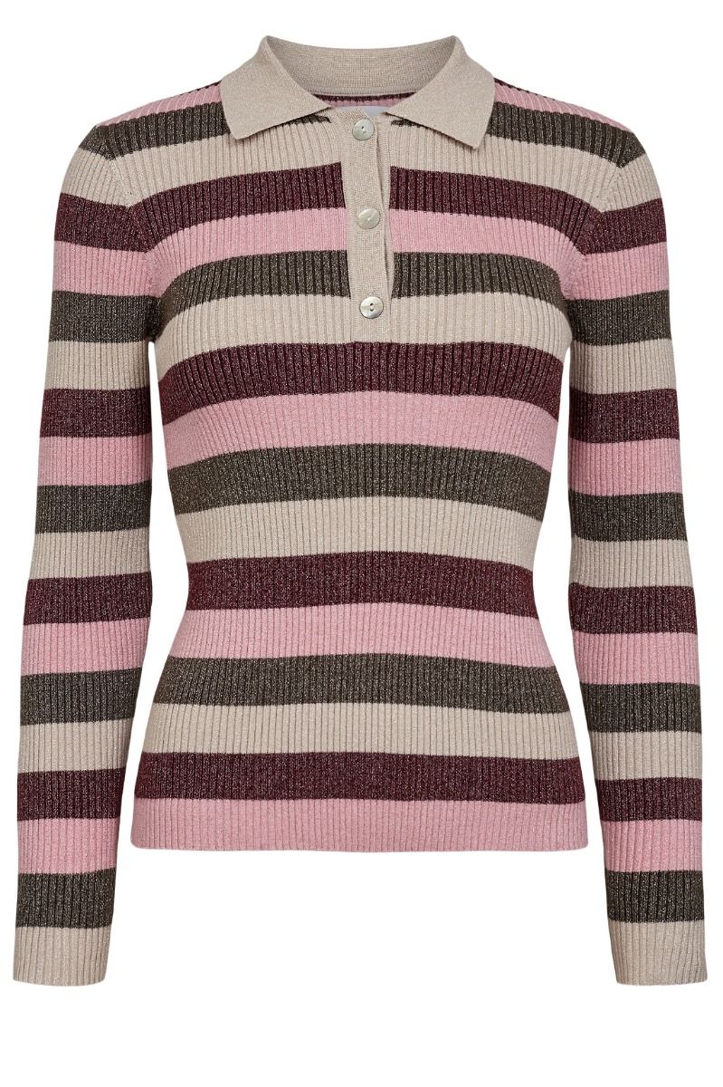 Nümph - Bluse - Moras Pullover - Gray Morn