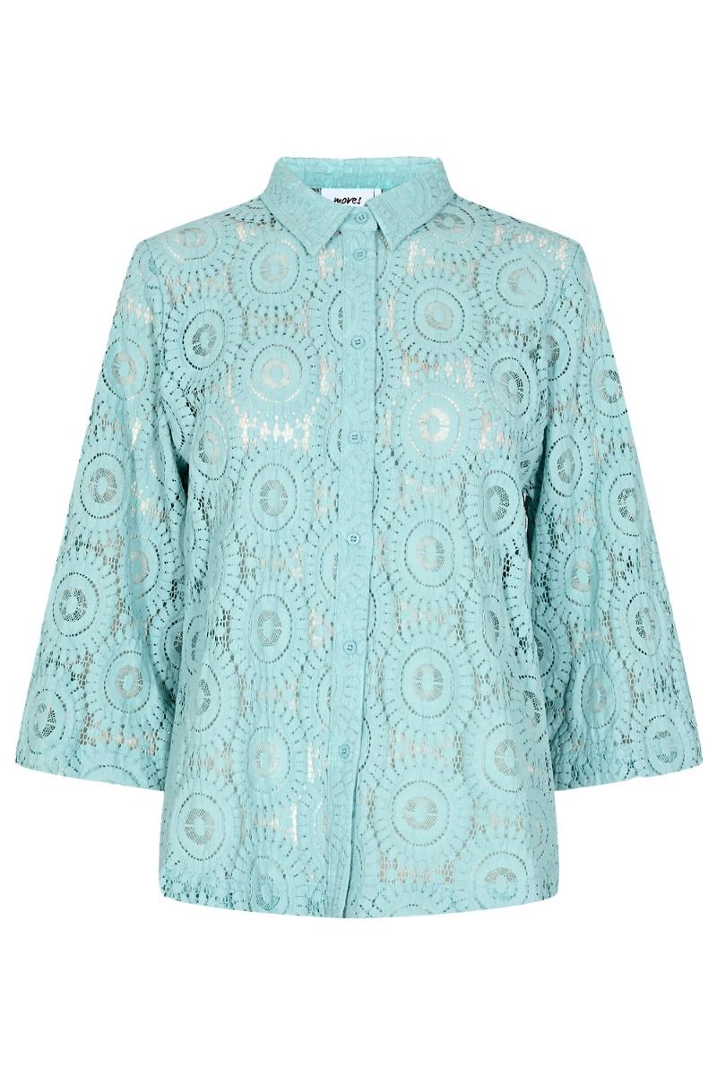 Moves - Skjorte - Lasi - Porcelain Blue