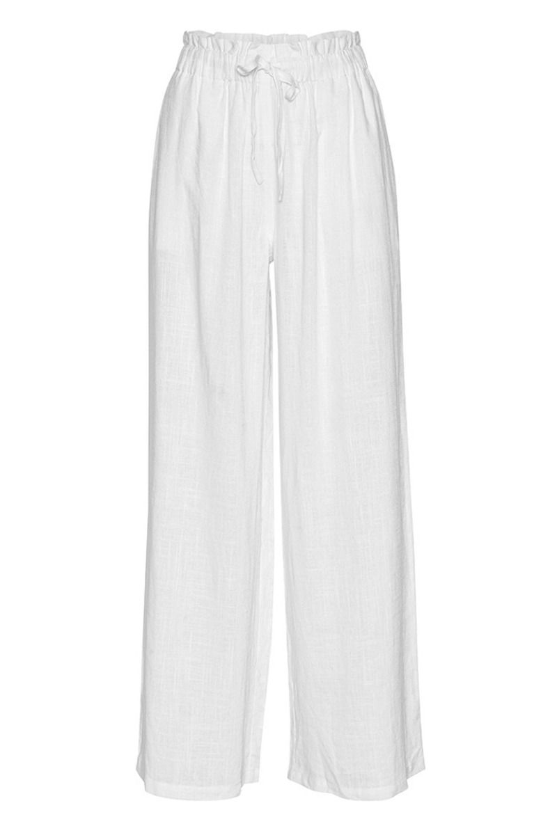 A-View - Bukser - Lerke New Pants - 000 - White