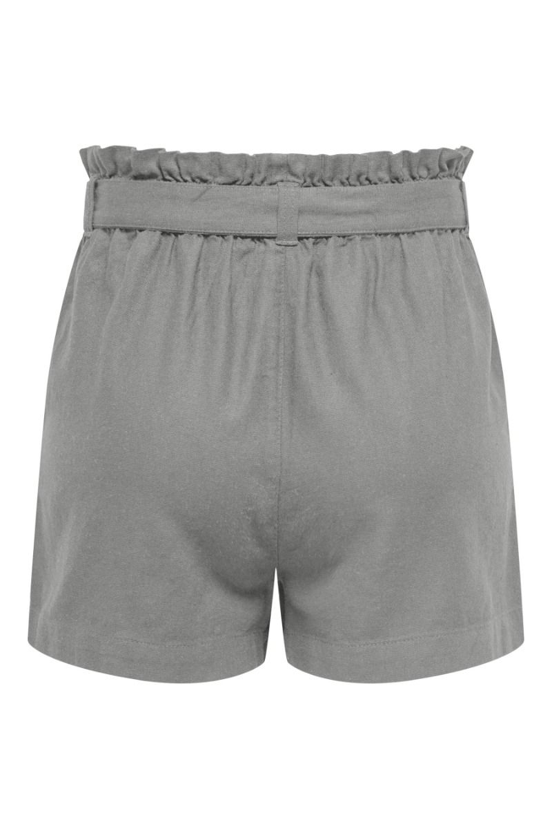 JDY - Shorts - Say MW Linen Belt Shorts - Wild Dove