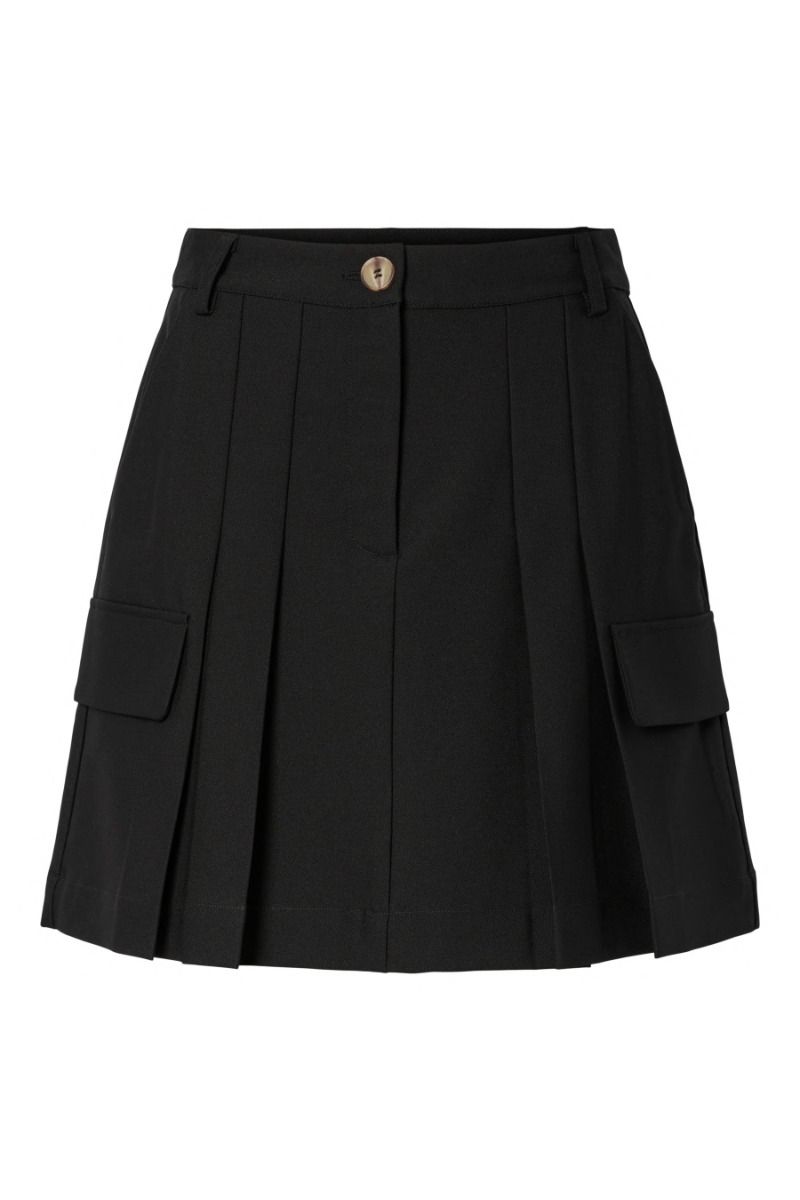 Y.A.S - Nederdel - Plera HMW Skirt - Black