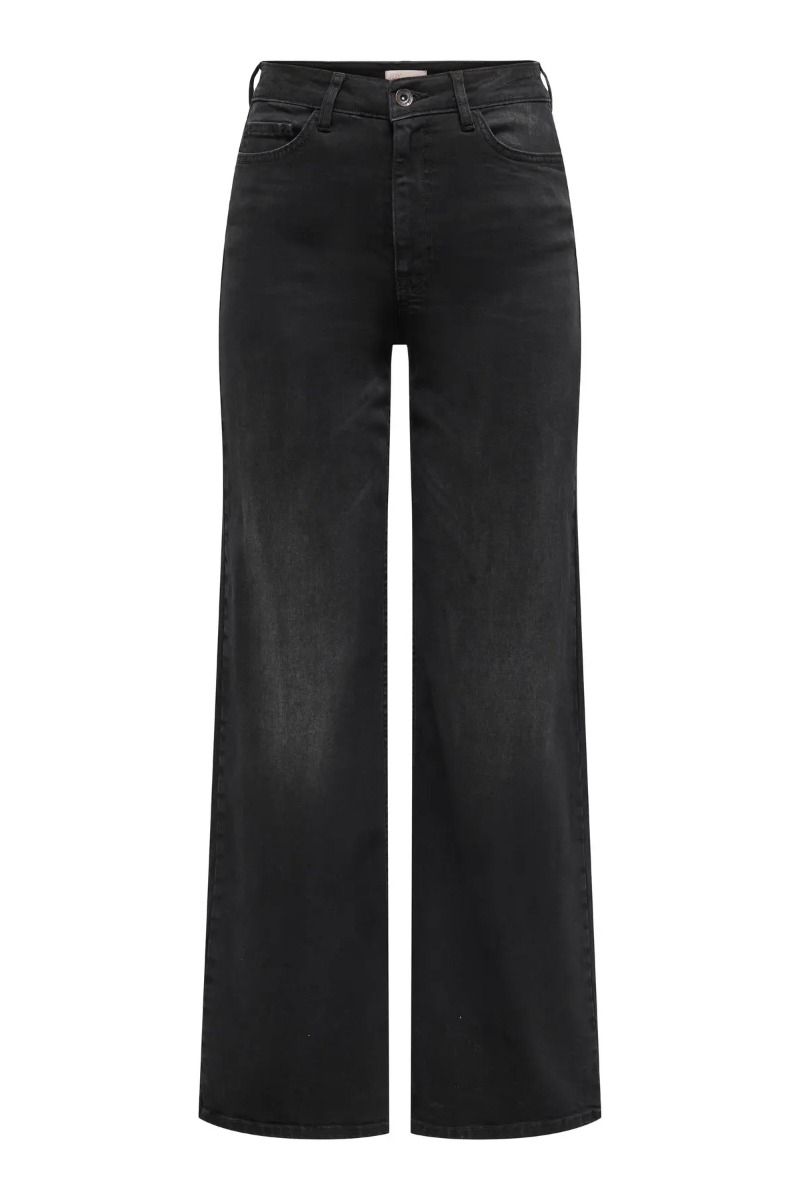 JDY - Jeans - Felina-Fina HW Wide - Black Denim