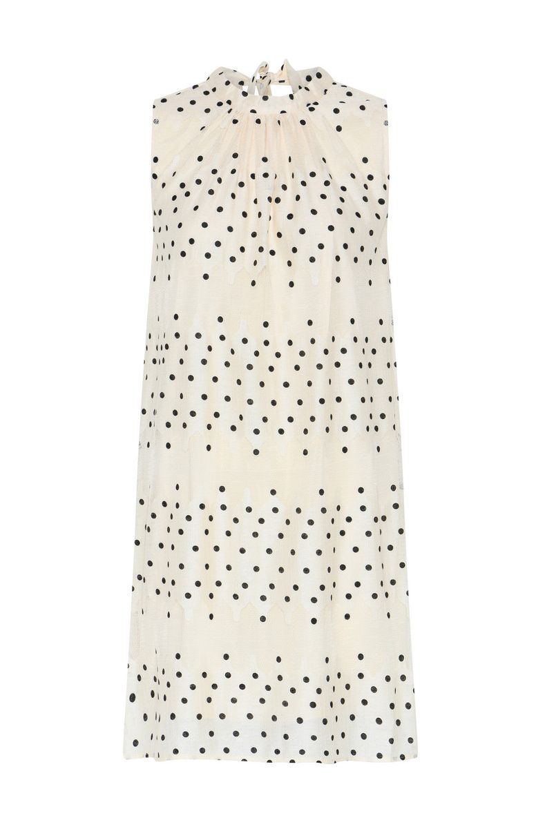 Bruuns Bazaar - Kjole - TahinaBBNarin Dress - Dot (Levering midt maj)