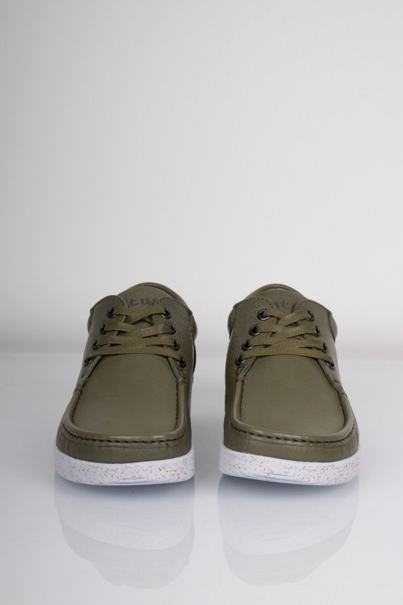 Nature - Sko - Anna Leather - Dusty Green