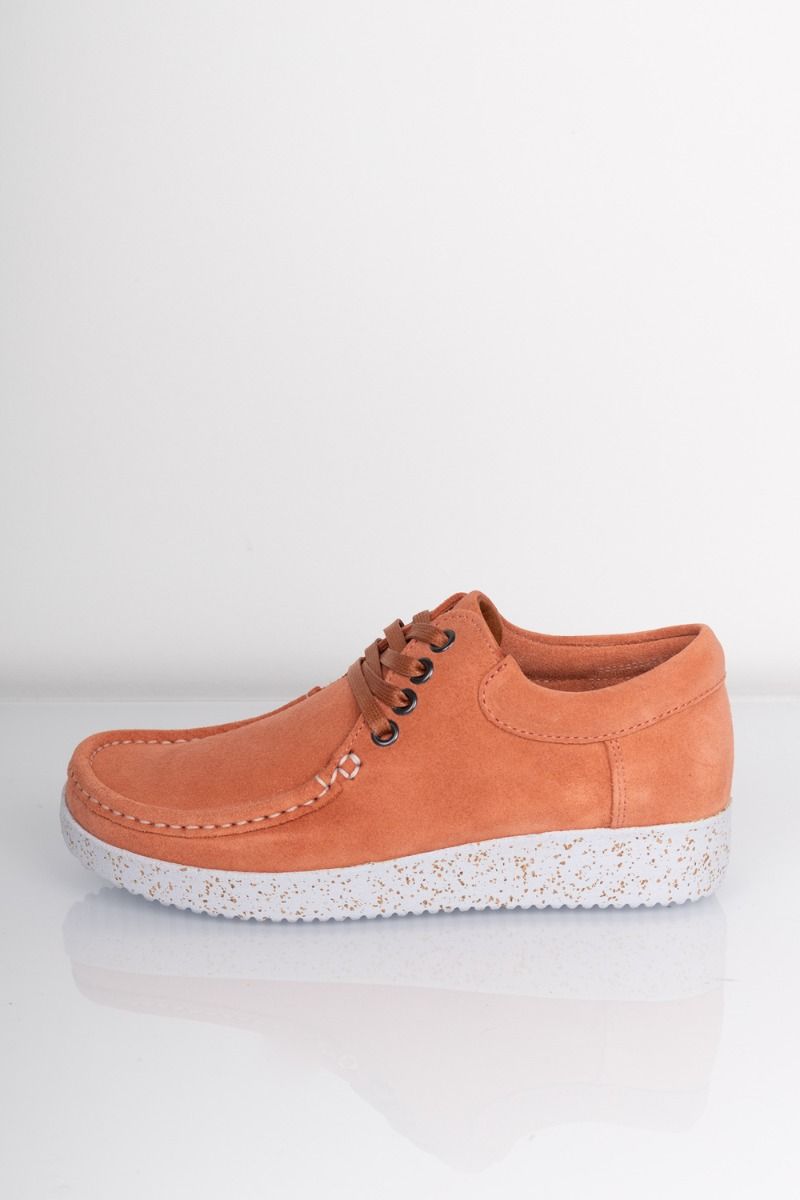 Nature - Sko - Anna Suede WR W. Rubber Sole - Coral