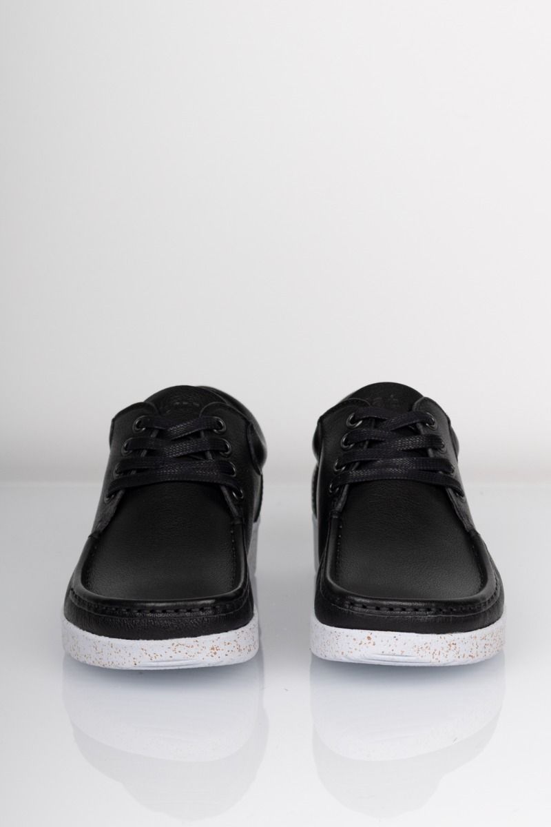 Nature - Sko - Anna Veg. Leather - Black 