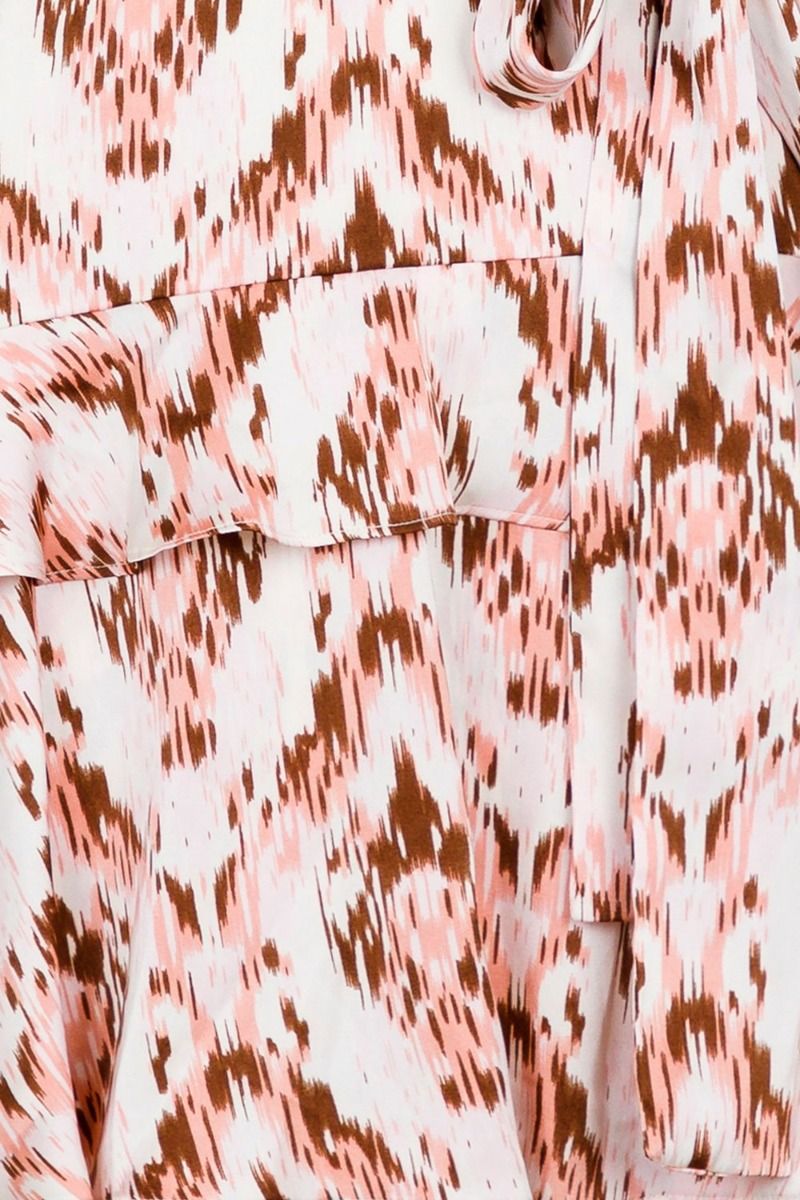 Neo Noir - Kjole - Dennie Distress Aztec Dress - Off White