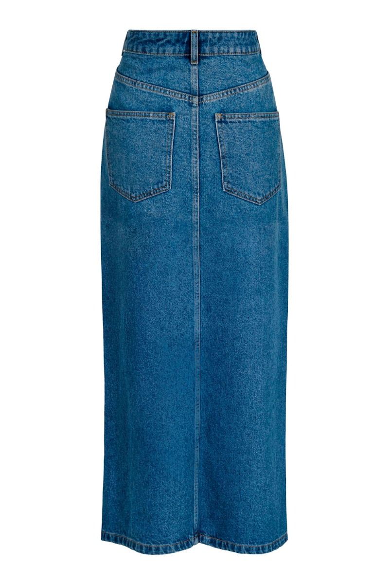 Neo Noir - Nederdel - Frankie D Skirt - Vintage Blue