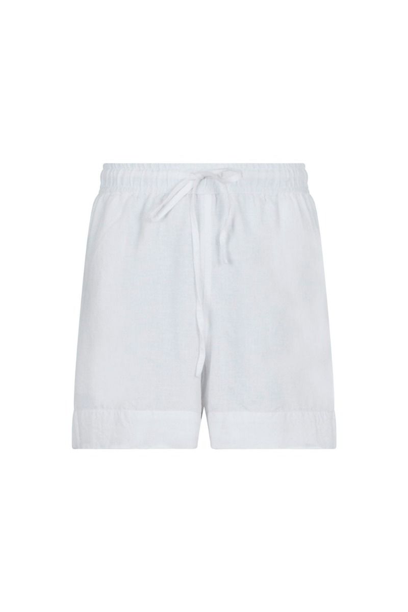 Neo Noir - Shorts - Shea Linen Shorts - White