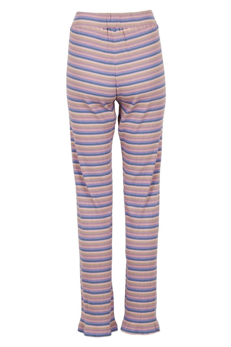 Neo Noir - Bukser - Ricco Rib Pants - Lavender