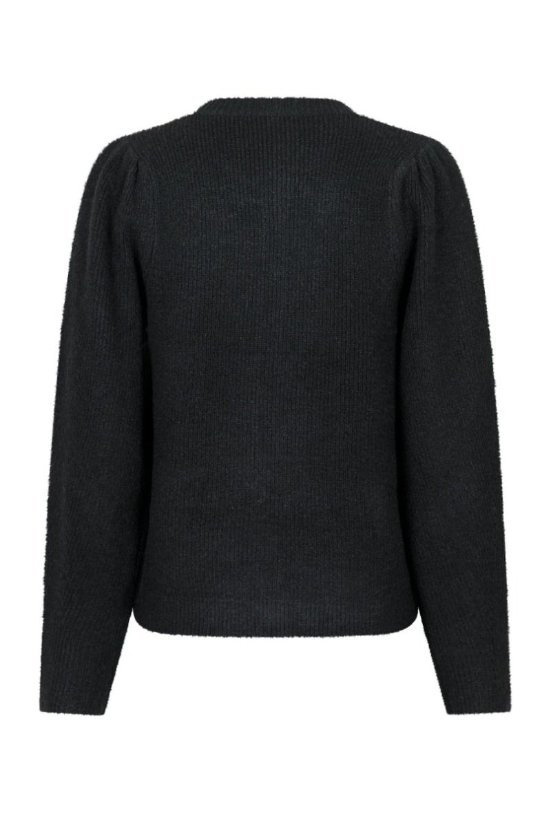 Neo Noir - Cardigan - Nuna Knit Cardigan - Black