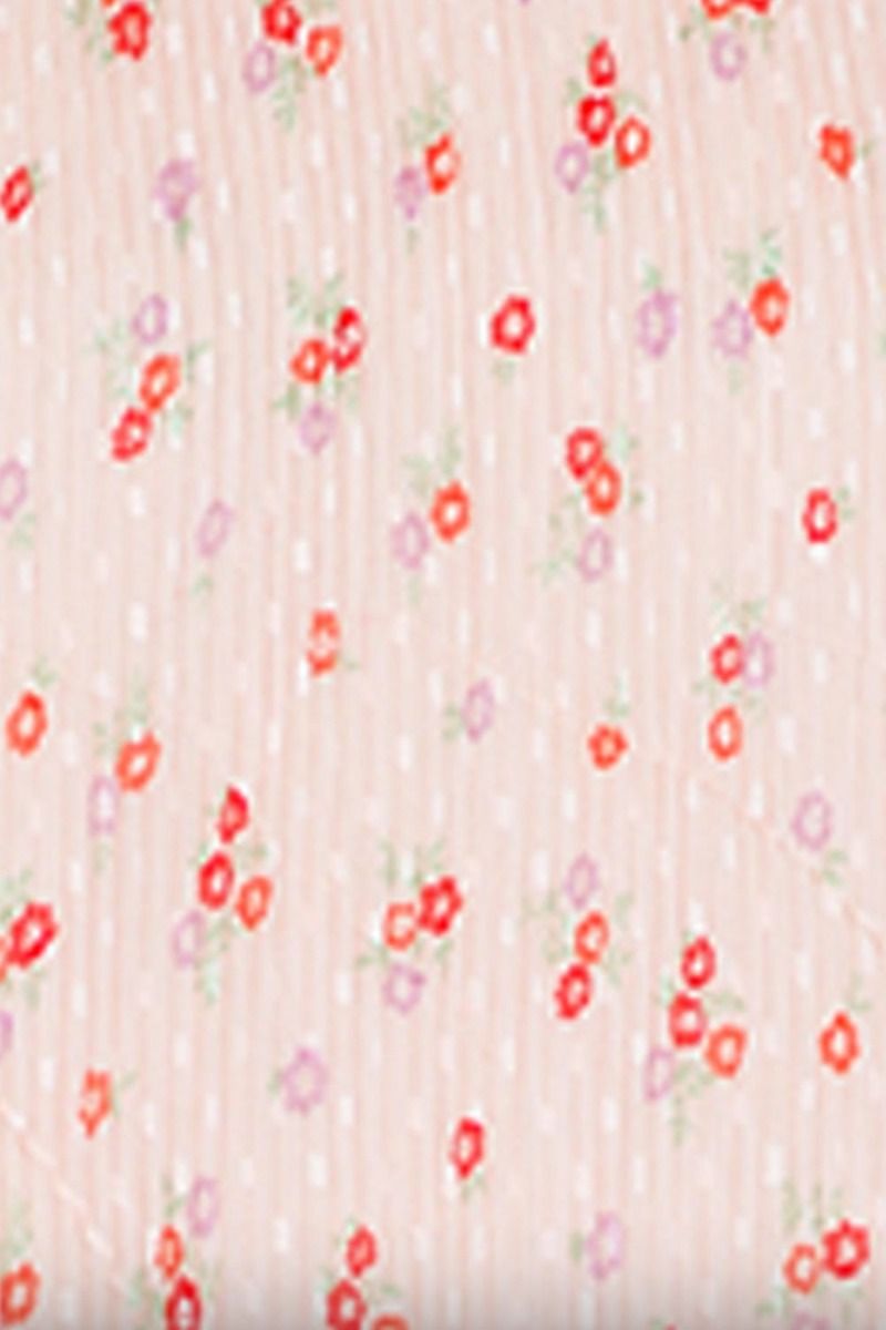 Neo Noir - Kjole - Petra Dobby Flower Dress - Powder