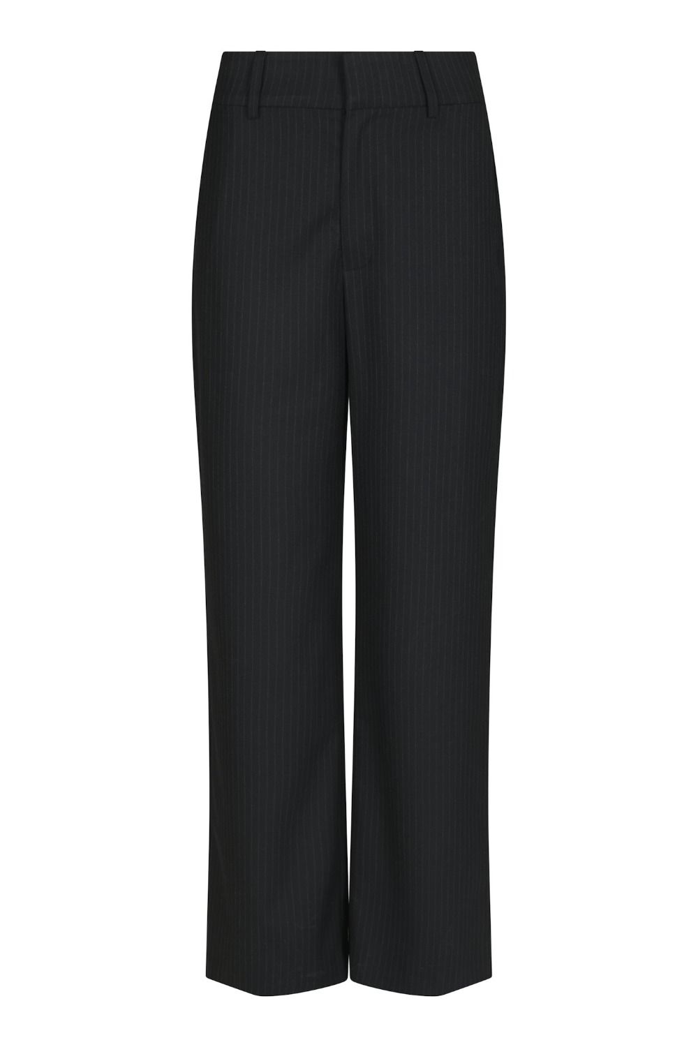 Neo Noir - Bukser - Nathalie Slim Pinstripe Pants - Dark Navy
