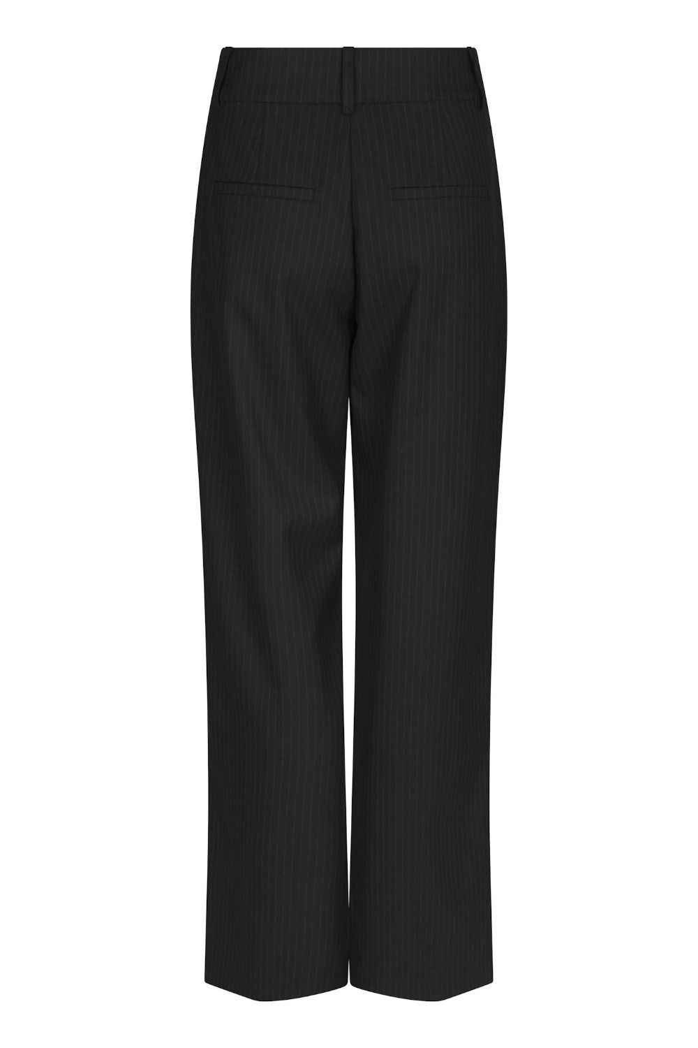 Neo Noir - Bukser - Nathalie Slim Pinstripe Pants - Dark Navy