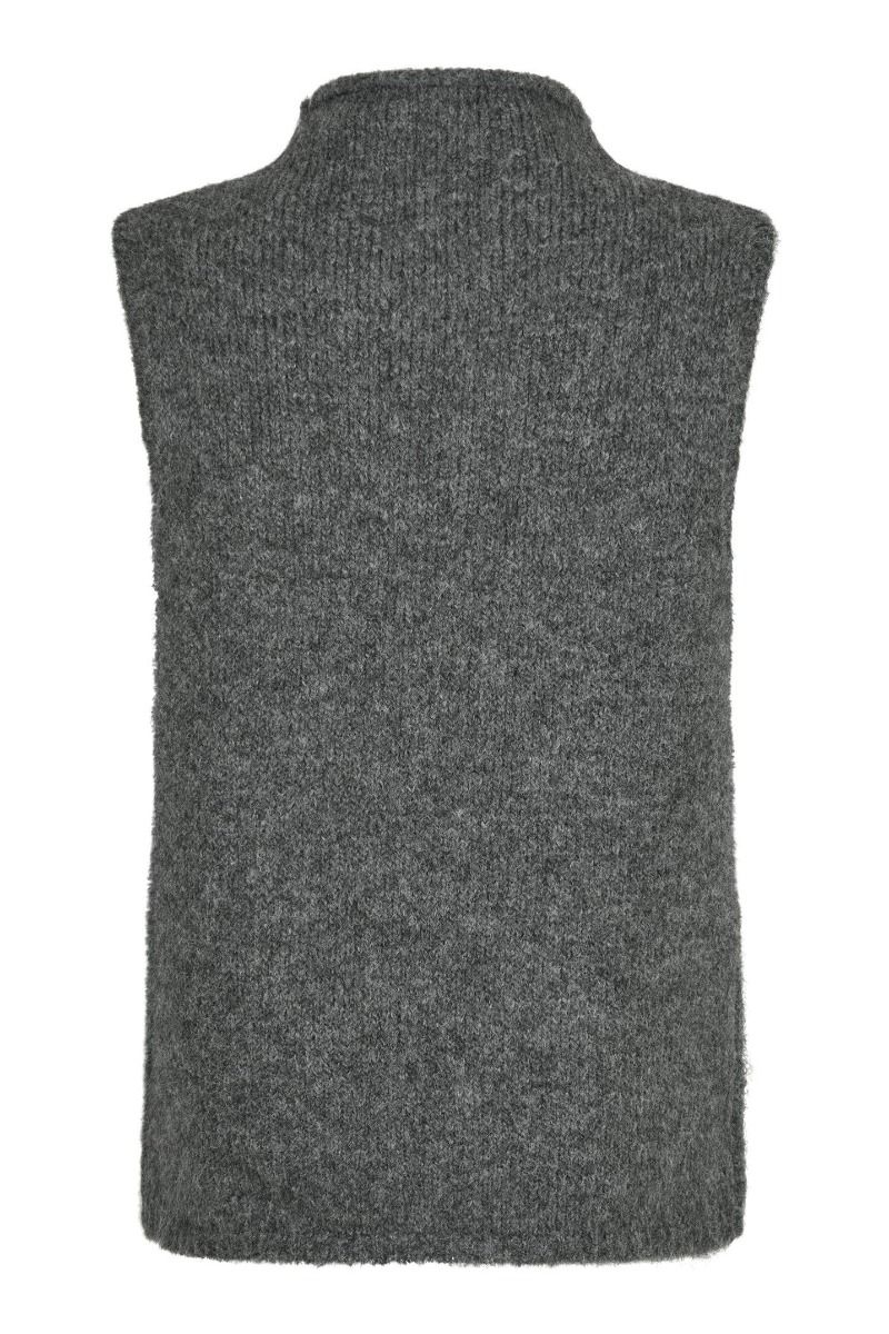 Neo Noir - Top - Odelia Knit Top - Antracit