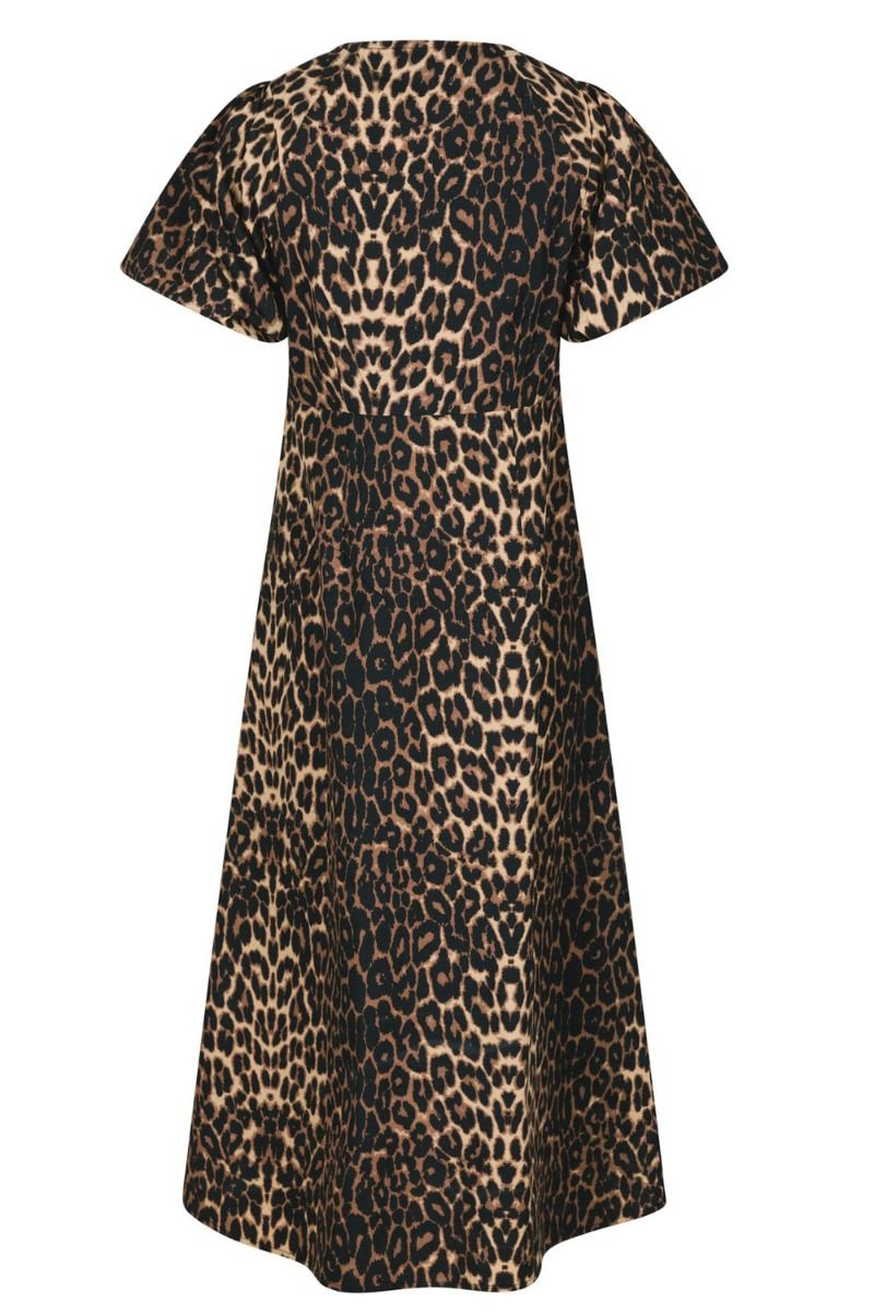 Neo Noir - Kjole - Illana Leo Dress - Leopard