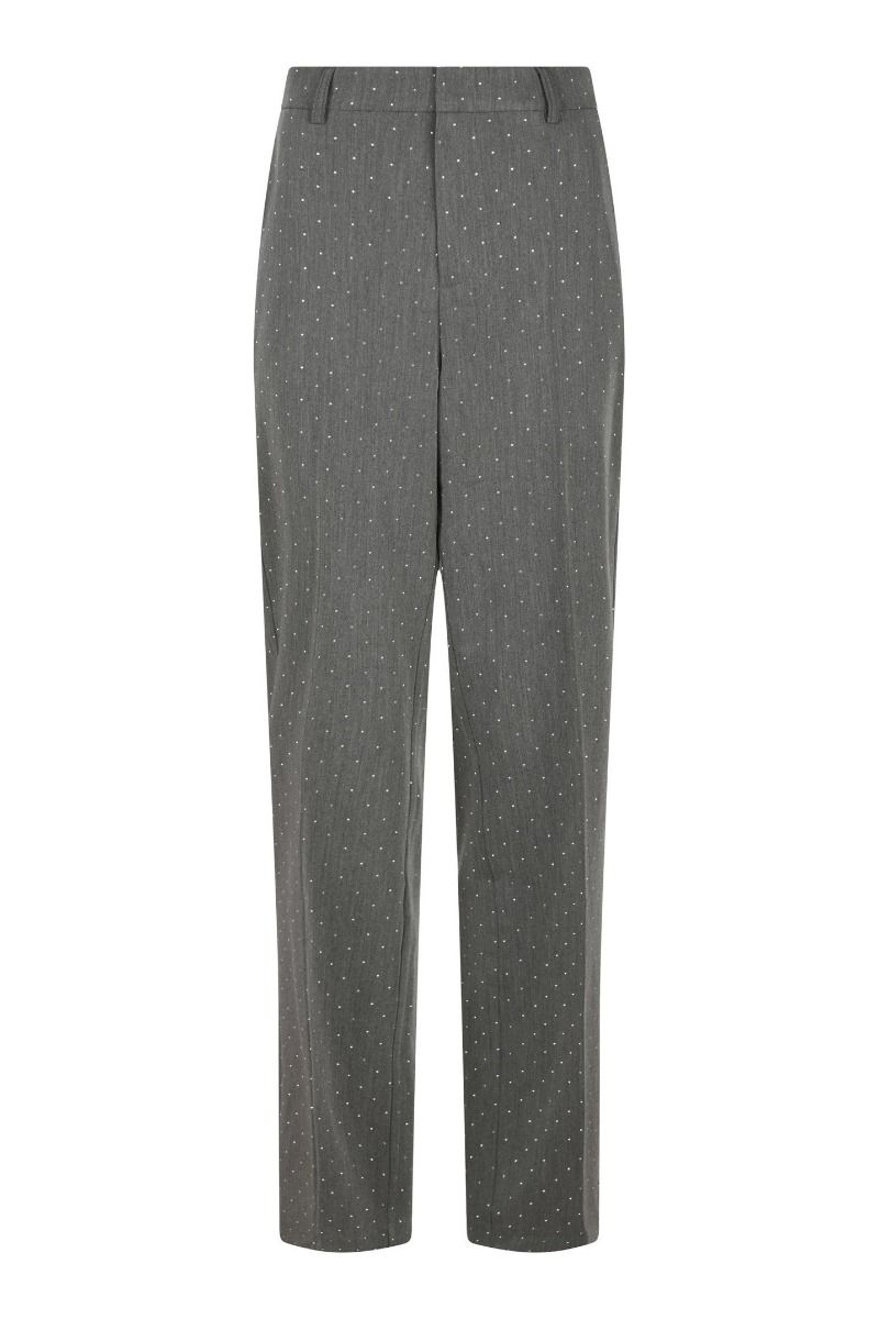 Neo Noir - Bukser - Alice Bedazzled Pants - Grey